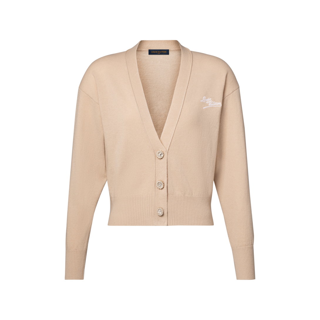 Signature Jewel Button Cardigan - Women - Ready-to-Wear | LOUIS